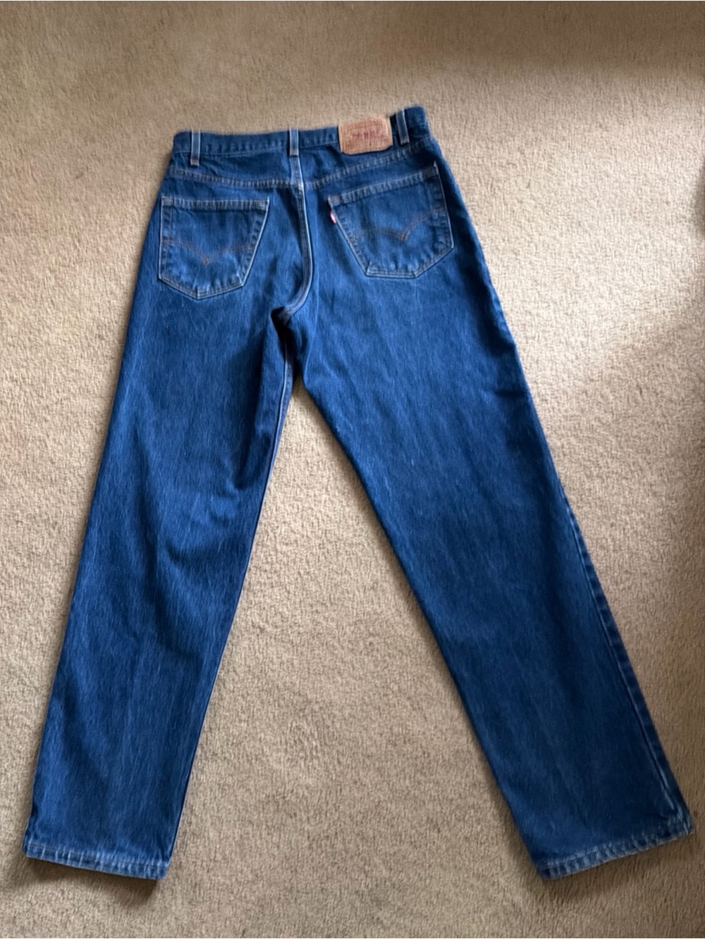 Levi's Men's Deep Blue Straight Jeans